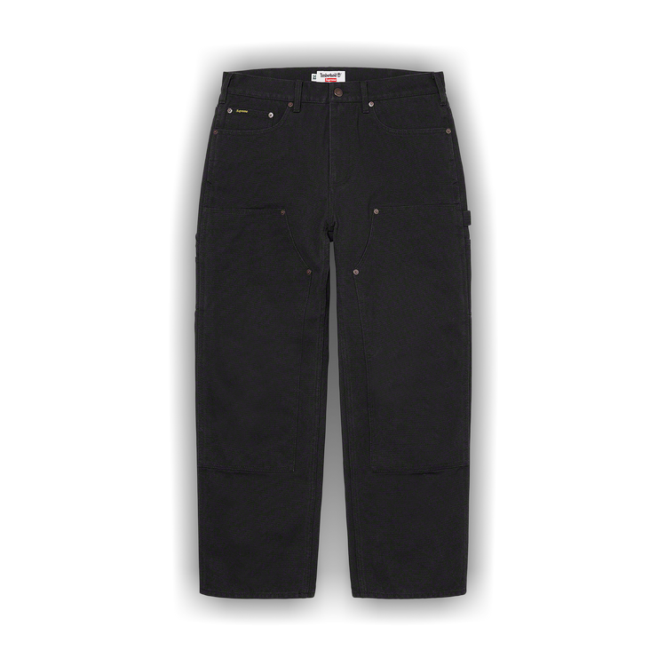 ぷ*ん様 Supreme Timberland Double Knee Pain Buy Supreme x Timberland Double Knee Painter Pant 'Black