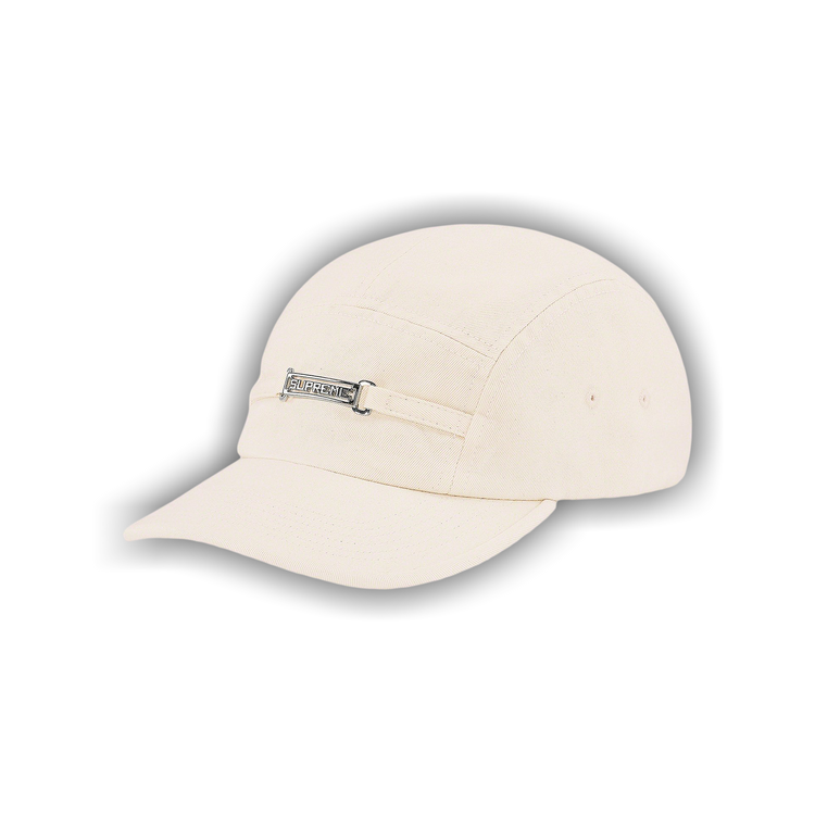 Buy Supreme Name Plate Camp Cap 'Natural' - SS20H88 NATURAL | GOAT
