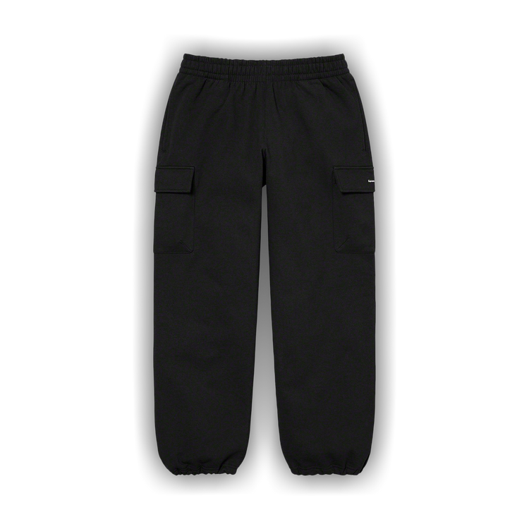 Buy Supreme Small Box Cargo Sweatpant 'Black' - FW22P56