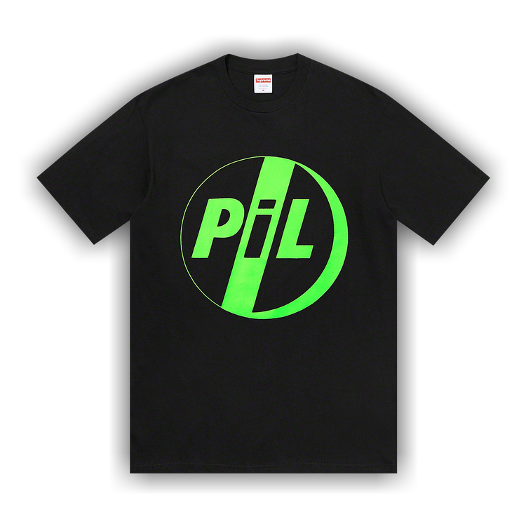 Buy Supreme x PiL Tee 'Black' - FW22T60 BLACK | GOAT