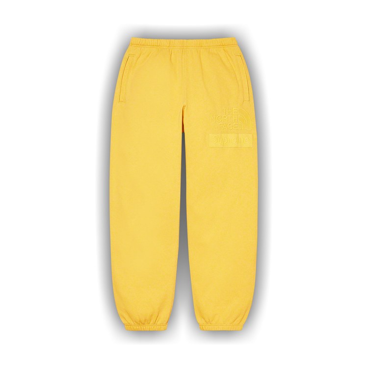 Buy Supreme x The North Face Pigment Printed Sweatpant 'Yellow