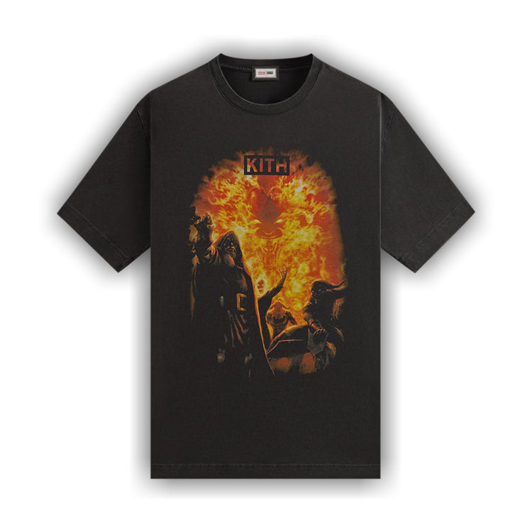 ☆ KITH x THE GRINCH ornament vintage tee コラボTシャツ ☆ Kith x The Grinch Serif Tee Stadium Men's - FW24 - US