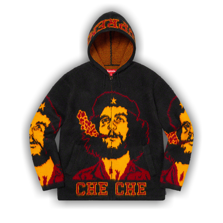 トップス Supreme 21ss Che Hooded Zip Up Sweater Supreme Che Hooded Zip Up Sweater (SS21) - $248