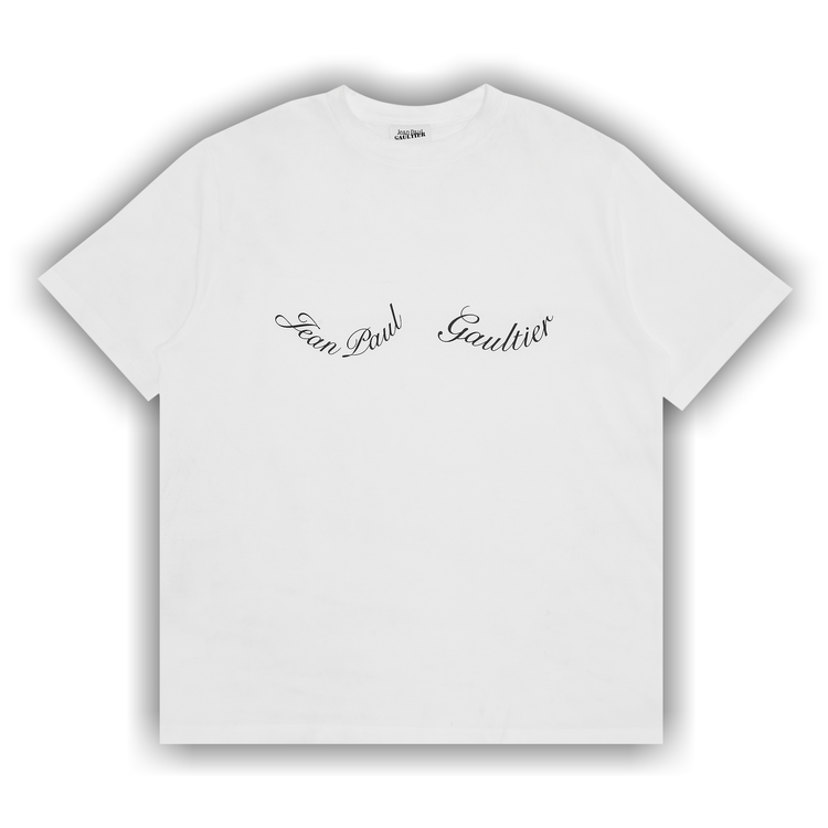 Buy Jean Paul Gaultier Logo T-Shirt 'White' - TS082IJ050100 | GOAT
