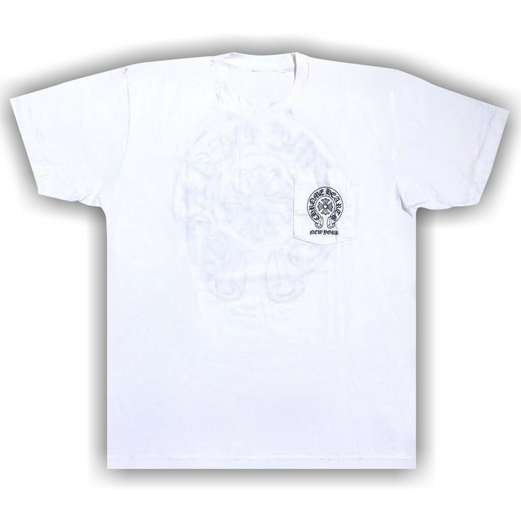 Buy Chrome Hearts New York Horseshoe Pocket Tee 'White