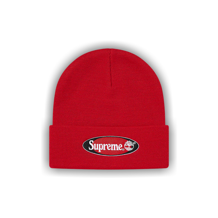Buy Supreme x Timberland Beanie 'Red' - SS21BN3 RED | GOAT