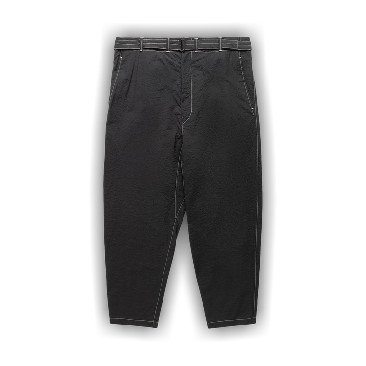 Buy Lemaire Belted Carrot Pants 'Black' - PA1085 LF1234 BK999 | GOAT