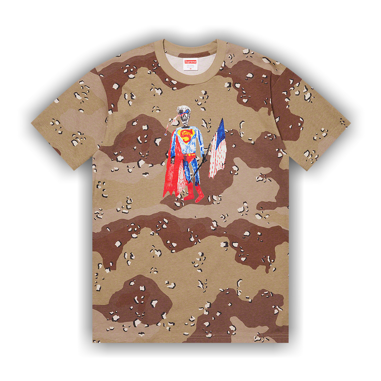 【Supreme】Dalmatian Tee★Chocolate Chip Camo★25SS★ Supreme Dalmatian Tee Choco Camo Men's - SS25 - US
