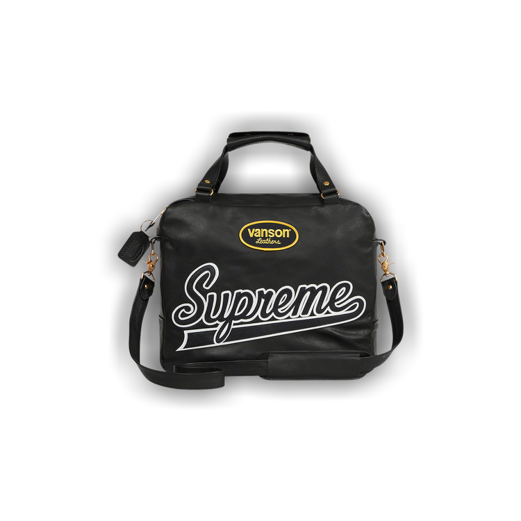 Buy Supreme x Vanson Leathers Spider Web Bag 'Black