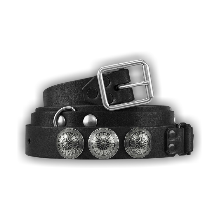 Buy Supreme x blackmeans Concho Leather Belt 'Black' - FW23A8