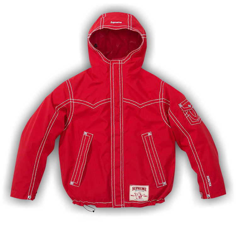 Buy Supreme x True Religion GORE-TEX Shell Jacket 'Red' - FW22J30