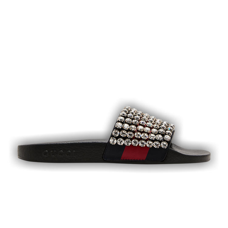 Gucci crystal slide shop