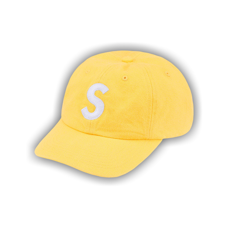 Supreme イエロー Sロゴ キャップ Kevlar素材 Buy Supreme x Kevlar Denim S Logo 6-Panel 'Yellow' - SS22H38