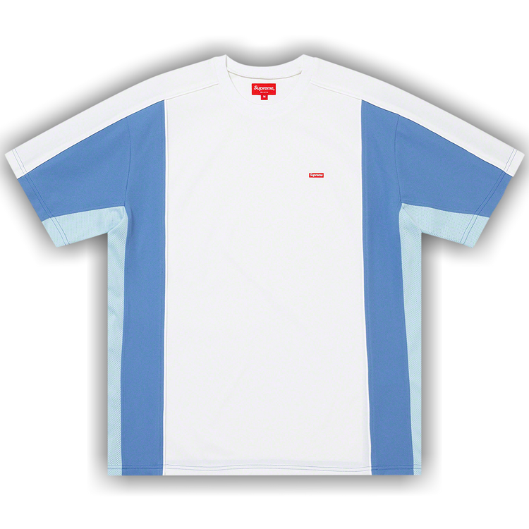 Buy Supreme Mesh Panel Short-Sleeve Top 'White' - SS22KN51 WHITE