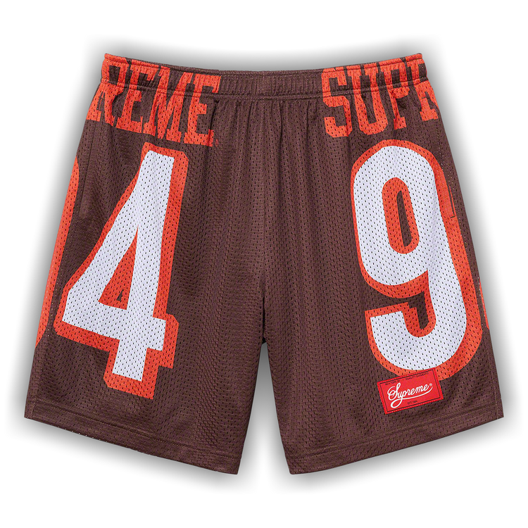 Buy Supreme 94 Jersey Short 'Brown' - SS22SH19 BROWN | GOAT