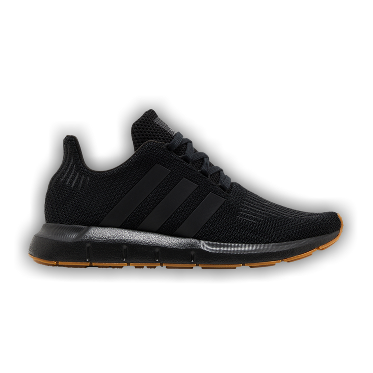 Mens adidas swift run black cheap