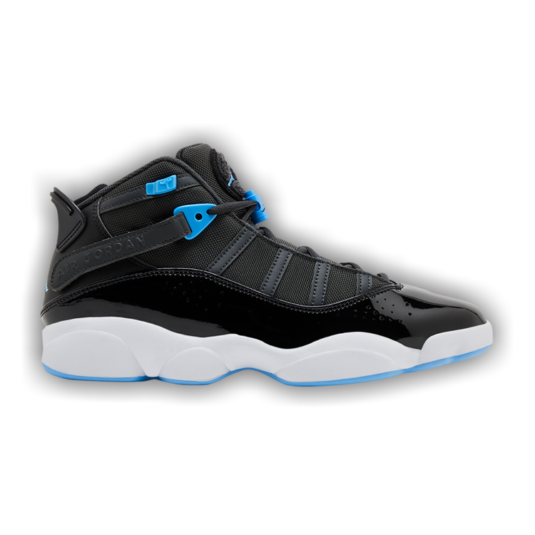 Black and blue jordan 6 rings discount