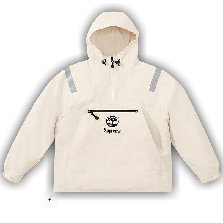 Buy Supreme x Timberland Reflective Taping Anorak 'Stone