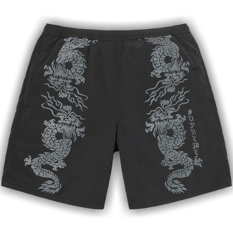 Buy Supreme Dragon Water Short 'Black' - SS21SH40 BLACK | GOAT
