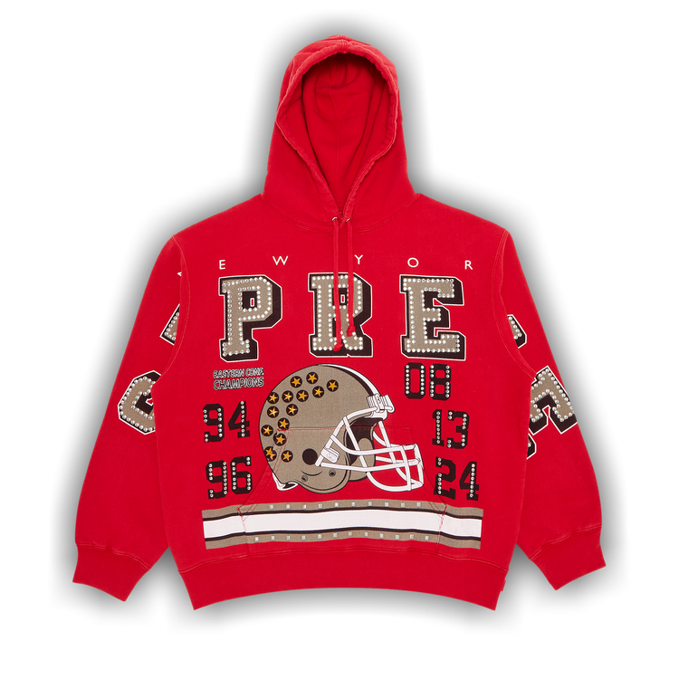 ★関税/送料込★FCMM★FOOTBALL RETRO PIPING HOODIE Boxy Piping Arc Hooded Sweatshirt – Supreme