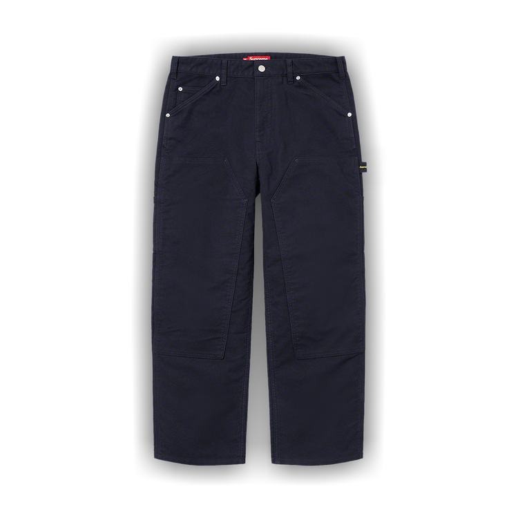 Buy Supreme Moleskin Double Knee Painter Pant 'Navy Buy Supreme Moleskin Double Knee Painter Pant 'Navy
