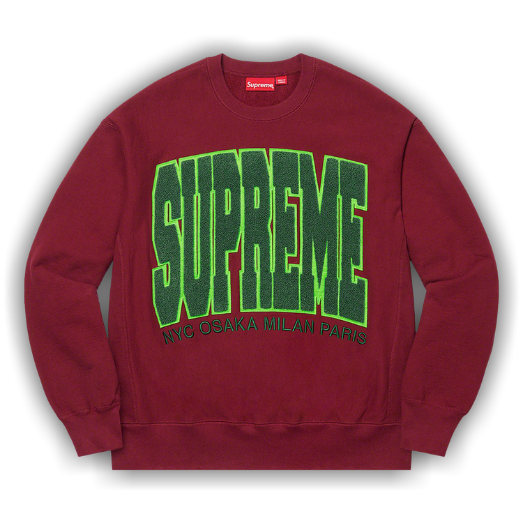 SUPREME 21AW Cities Arc Crewneck 【公式通販】