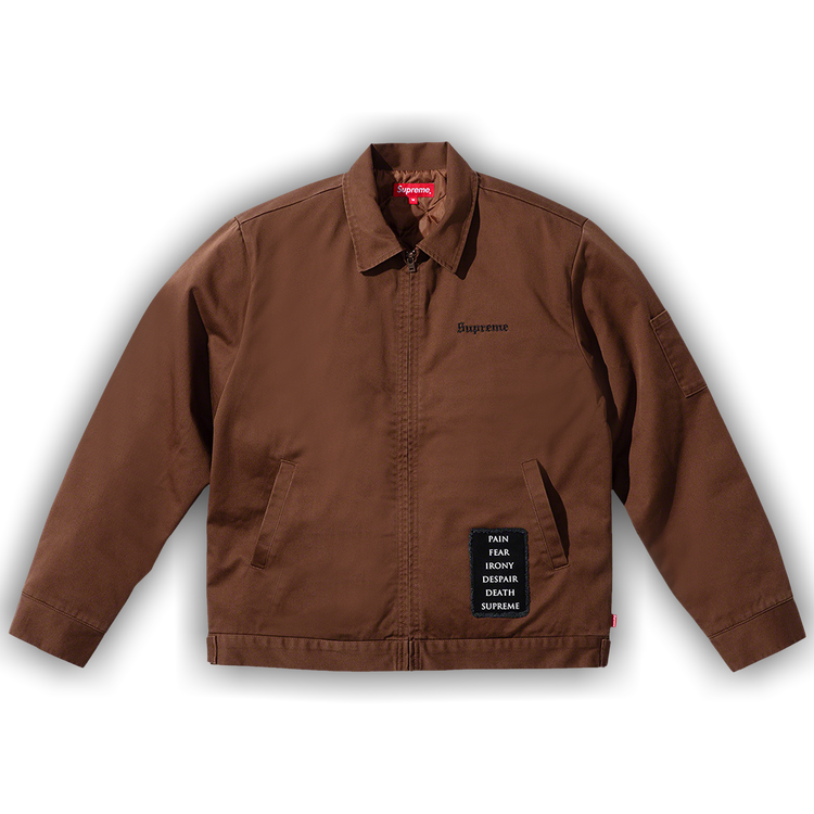 Buy Supreme x The Crow Work Jacket 'Brown' - FW21J63 BROWN | GOAT