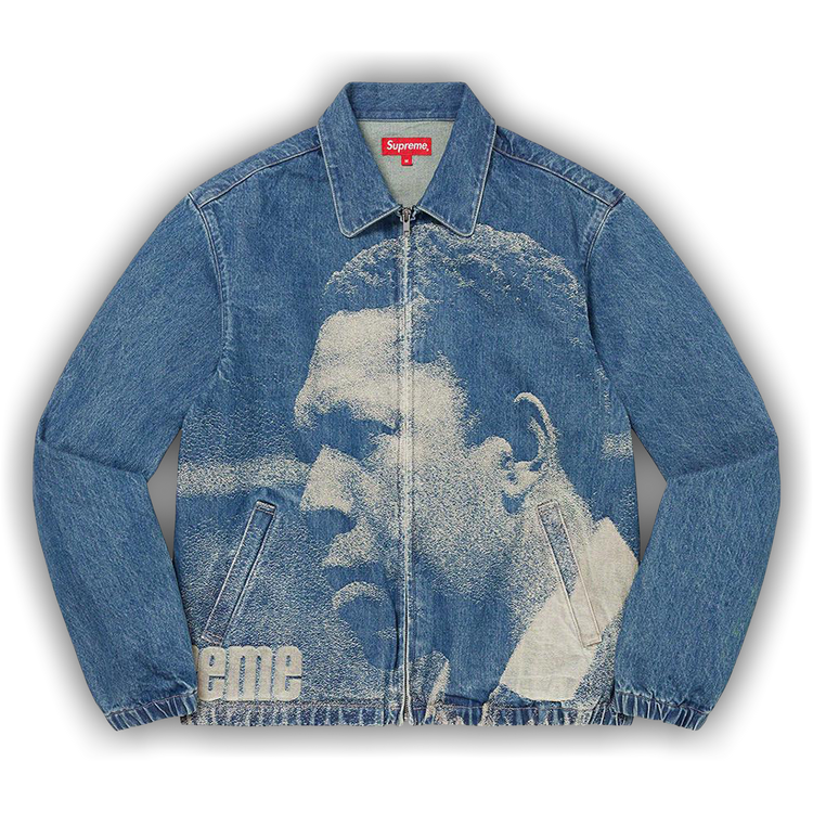 ジャケット・アウター supreme denim harrington jacket WTB] Supreme Blue Denim Harrington Jacket, L/XL : r/supremeclothing