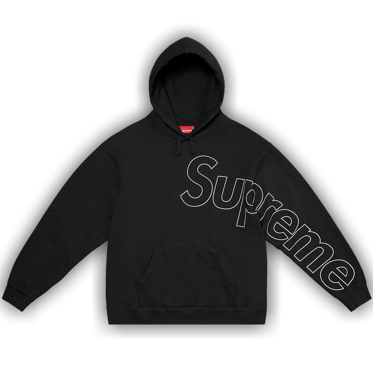 Buy Supreme Reflective Hooded Sweatshirt 'Black' - FW21SW82 BLACK
