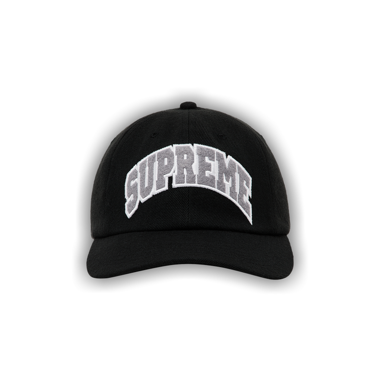 Buy Supreme Felt Arc 6-Panel 'Black' - FW24H50 BLACK | GOAT UK
