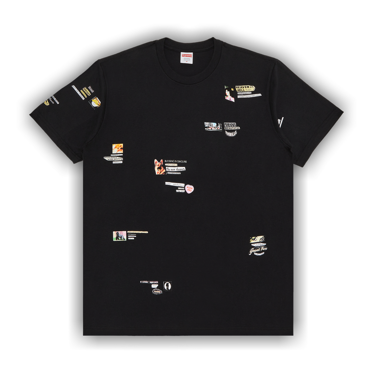 Buy Supreme Upset Tee 'Black' - FW24T9 BLACK | GOAT