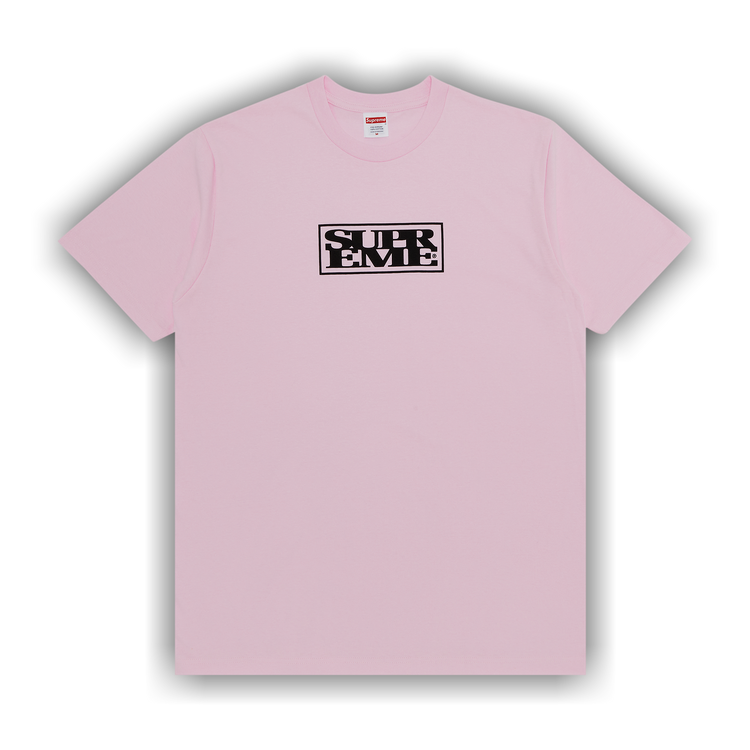 Buy Supreme Connect Tee 'Light Pink' - FW24T42 LIGHT PINK | GOAT