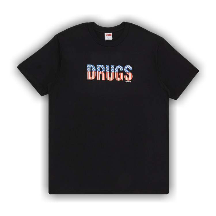 24時間限定タイムセール - 'Black' Tee Drugs Supreme Buy FW24T35 GOAT | BLACK トップス