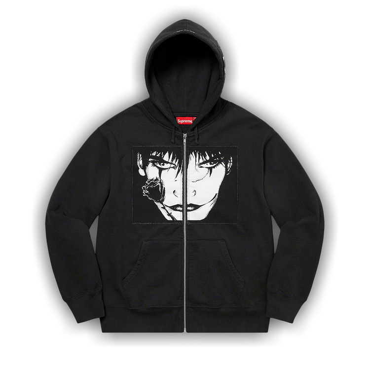 トップス Supreme Sideline Hooded Sweatshirt Black Supreme Sideline Hoodie Hooded Sweatshirt Black Size Medium