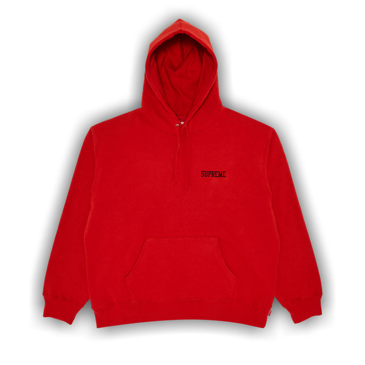 Buy Supreme On God Hooded Sweatshirt 'Burnt Red' - FW24SW59
