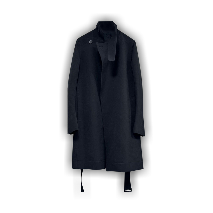 Buy Rick Owens Trench Coat 'Black' - RU16F6974 D | GOAT
