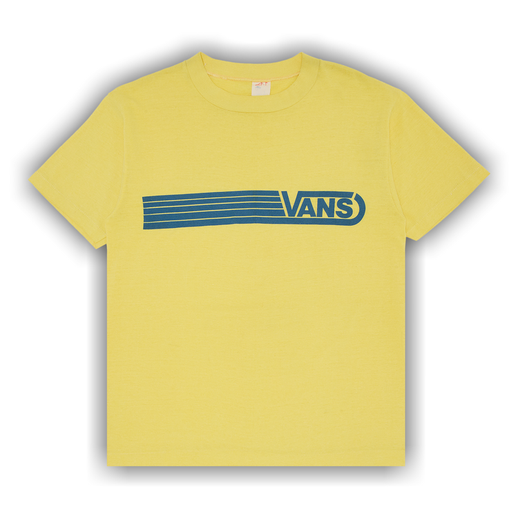 Buy Vintage Vans Logo Tee Yellow 5 100000103LTS YELL GOAT