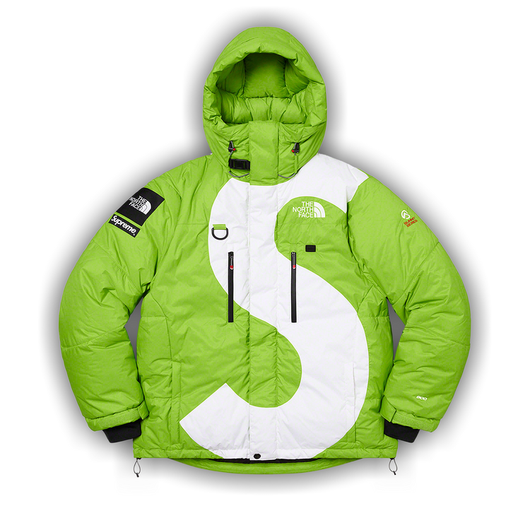 Size l Supreme x The North Face S Logo Summit Series Himalayan Parka 'Lime'