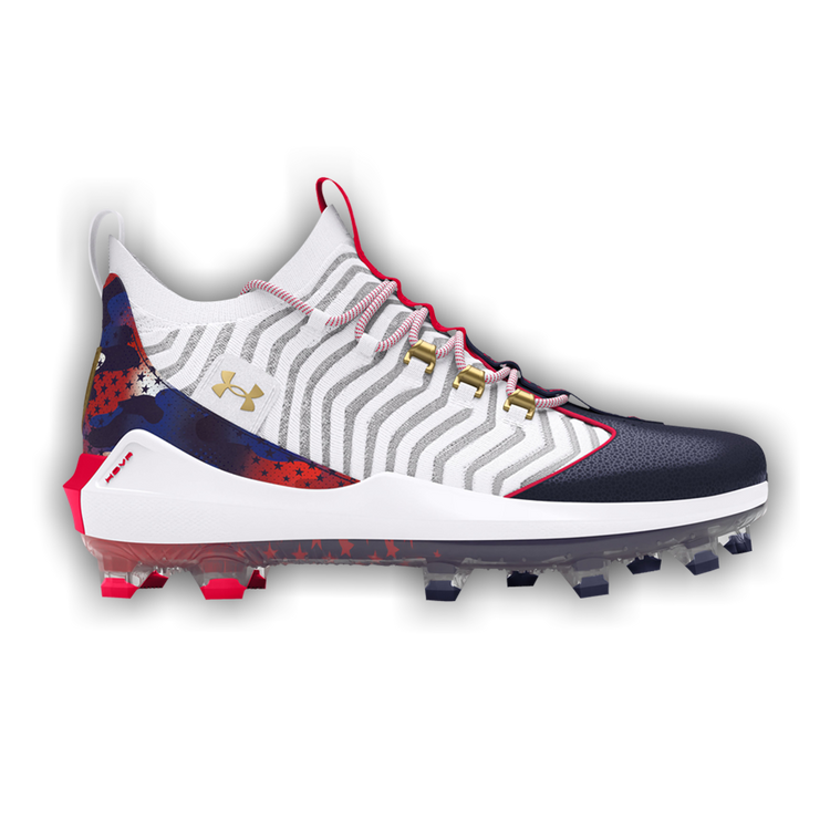 Buy Under Armour Harper 9 Pro TPU 'USA' - 3027439 100 | GOAT