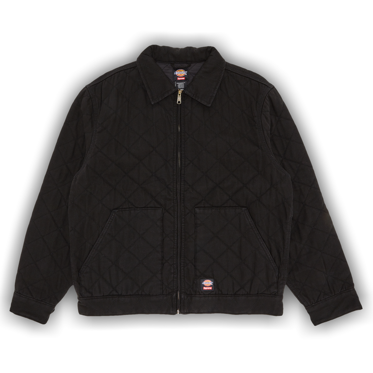 Buy Supreme x Dickies Quilted Work Jacket 'Black' - FW21J94