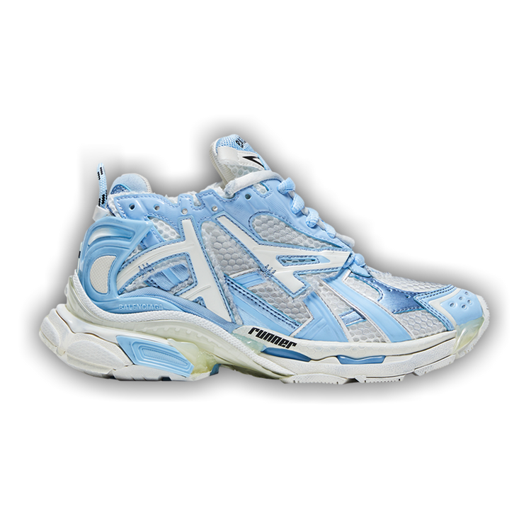 【関税&送料込】Balenciaga Light Blue Acetate Turbo Rectangl 1123907_00.png.png