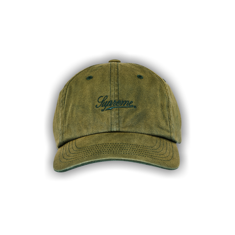 Buy Supreme Bleached Chino 6-Panel 'Green' - FW24H13 GREEN