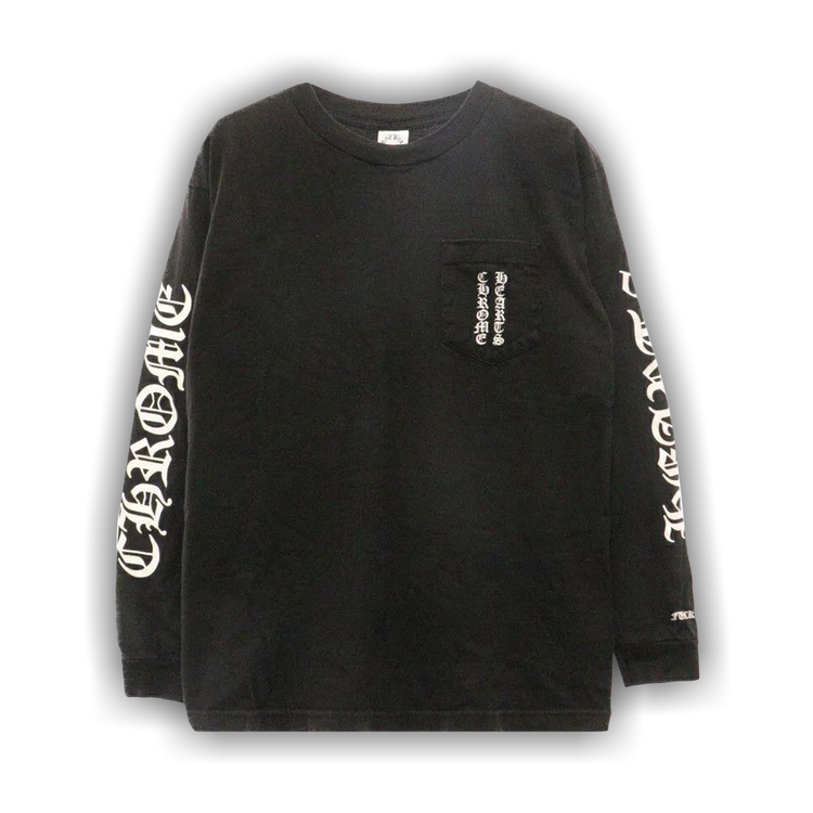 Buy Chrome Hearts Faded Long-Sleeve 'Black' - 001 092838 | GOAT