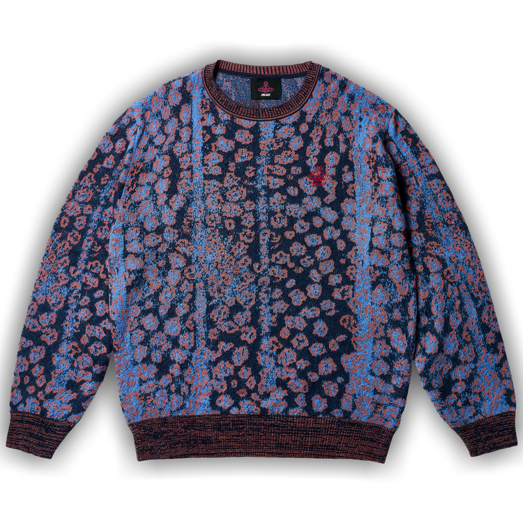 Buy Palace x Vivienne Westwood Knit Crew 'Pink Leopard' - 3803004J