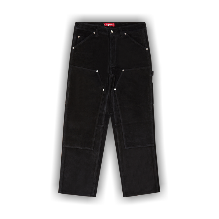 Buy Supreme Suede Double Knee Painter Pant 'Black' - FW24P34 BLACK