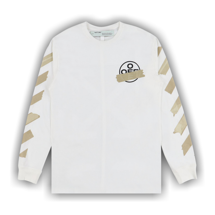 Buy Off-White Tape Arrows Long-Sleeve 'White