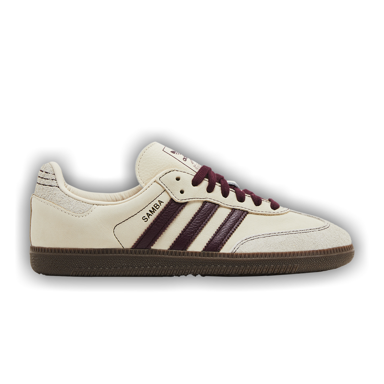 Buy Wmns Samba OG Wonder White Maroon IG1987 GOAT CA