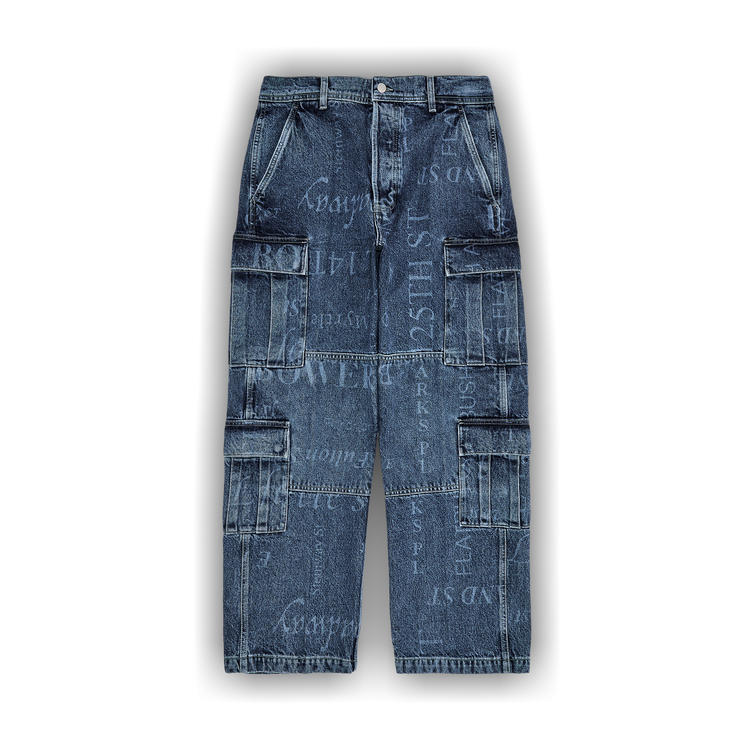 パンツ Supreme Martine Rose Denim Cargo Pant 32 Supreme Martine Rose Denim Cargo Pant Washed Blue Men's