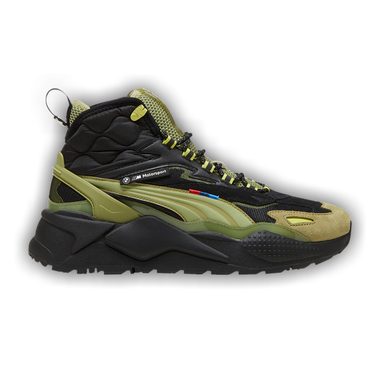 Buy BMW M Motorsport x Puma RS-X Mid 'Black Calming Green