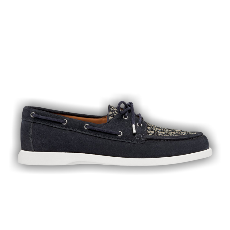 Buy Dior Granville Boat 'Dior Oblique - Navy Blue' - 3DE384ZYJ